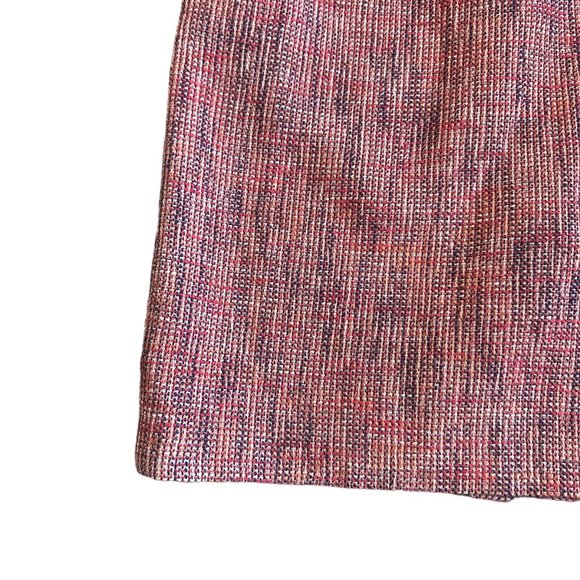 Boden Tweed Sheath Dress Short Sleeve Knee Length Size 4L Women's - Picture 4 of 12
